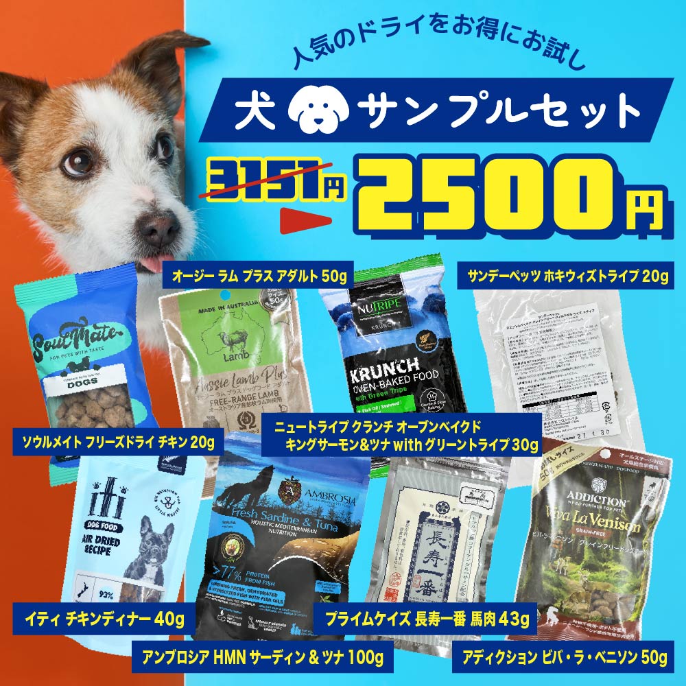 犬サンプルセット